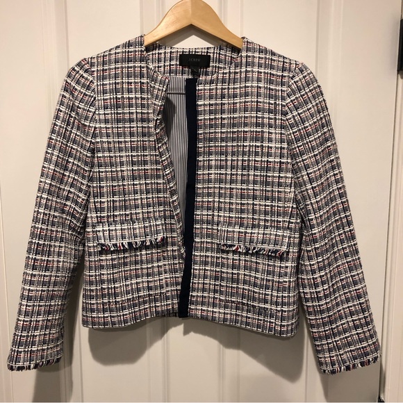 J Crew Tweed Lady Jacket - Picture 3 of 8